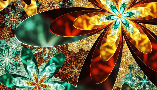 Обои картинки фото 3д графика, цветы , flowers, цветы