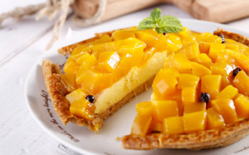 Картинка еда пироги мята пирог фруктовый