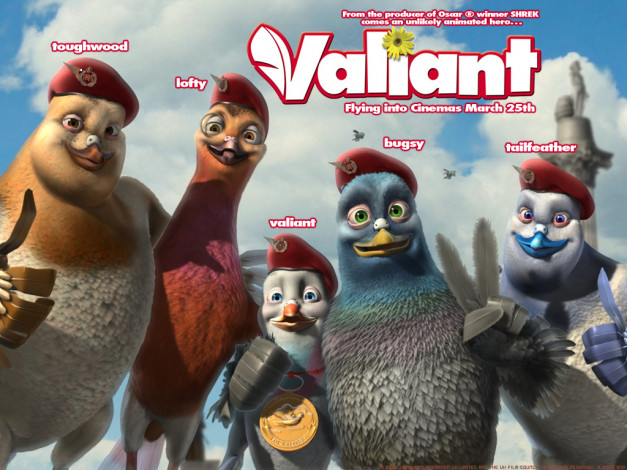 Обои картинки фото valiant, мультфильмы
