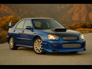 Картинка subaru impreza wrx sti автомобили
