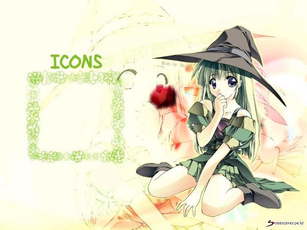 Обои картинки фото аниме, halloween, magic