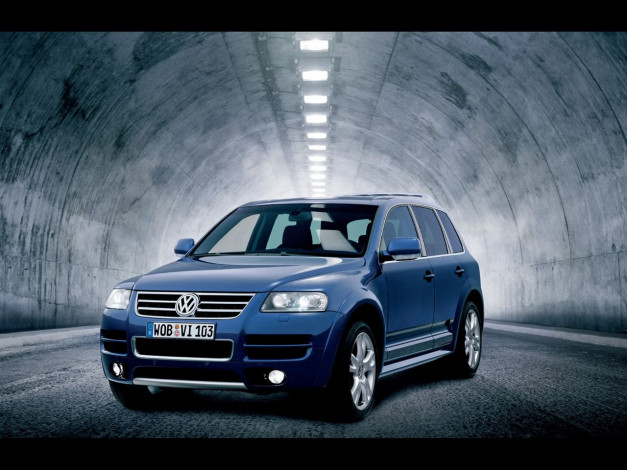 Обои картинки фото touareg, w12, sport, автомобили, volkswagen