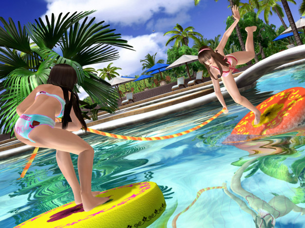 Обои картинки фото видео, игры, dead, or, alive, xtreme