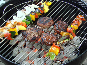 Картинка еда шашлык барбекю