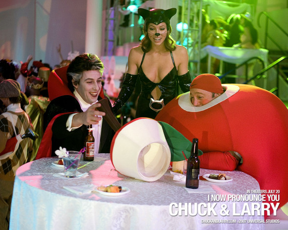 Обои картинки фото chuck, larry, кино, фильмы