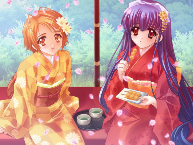 Обои картинки фото аниме, touka, gettan