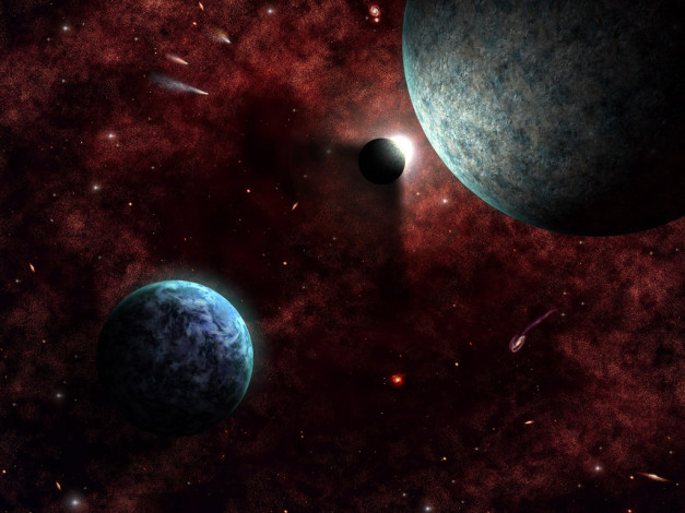 Обои картинки фото космос, арт