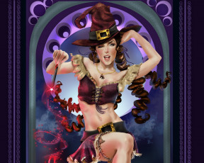 Картинка фэнтези девушки