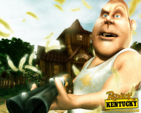 Картинка видео игры redneck kentucky and the next generation chickens