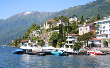 Картинка ascona switzerland города пейзажи