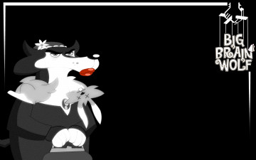 обоя big, brain, wolf, видео, игры