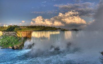 Картинка niagara falls природа водопады
