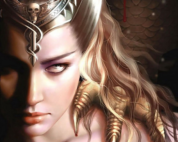 Обои картинки фото фэнтези, красавицы, чудовища