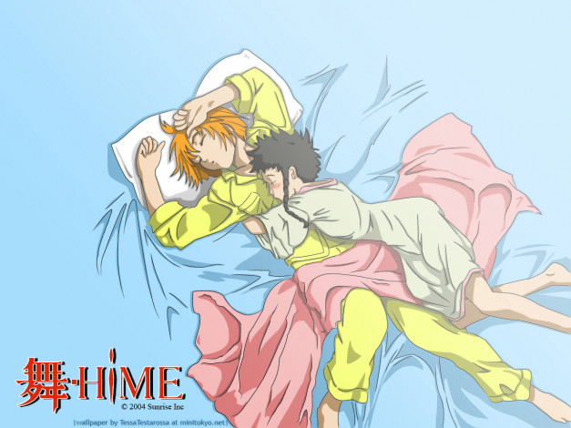 Обои картинки фото аниме, mai, hime