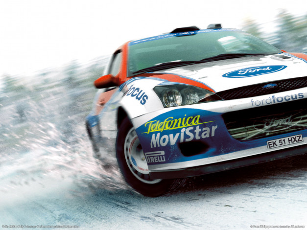 Обои картинки фото colin, mcrae, rally, видео, игры