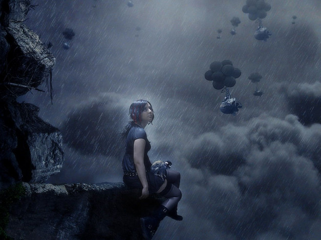 Обои картинки фото фэнтези, девушки