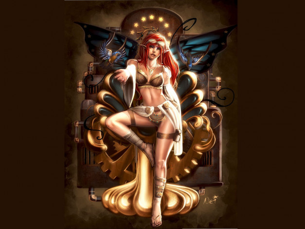 Обои картинки фото фэнтези, эльфы