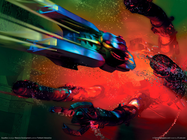 Обои картинки фото видео, игры, aquanox