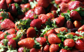 обоя еда, клубника, земляника