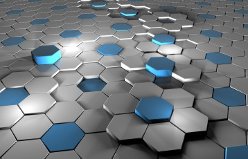 Картинка 3д графика modeling моделирование шестиграник