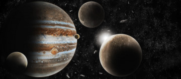 Картинка космос арт планеты