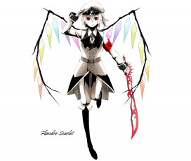 Картинка аниме touhou flandre scarlet