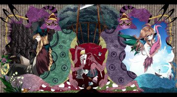 Картинка аниме alice in wonderland