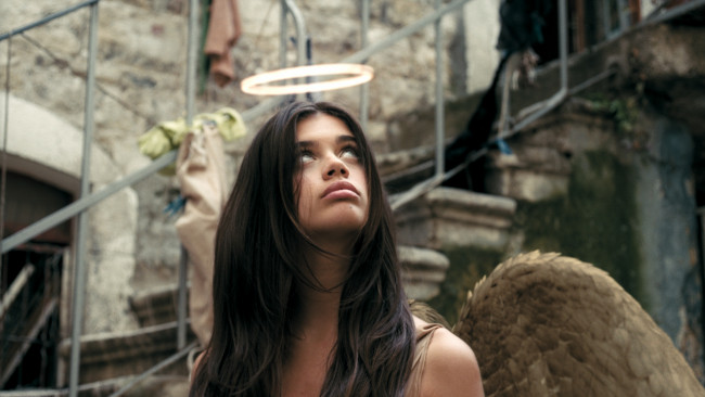 Обои картинки фото -Unsort Креатив, даже, ангелы, не, устоят, девушки, unsort, креатив