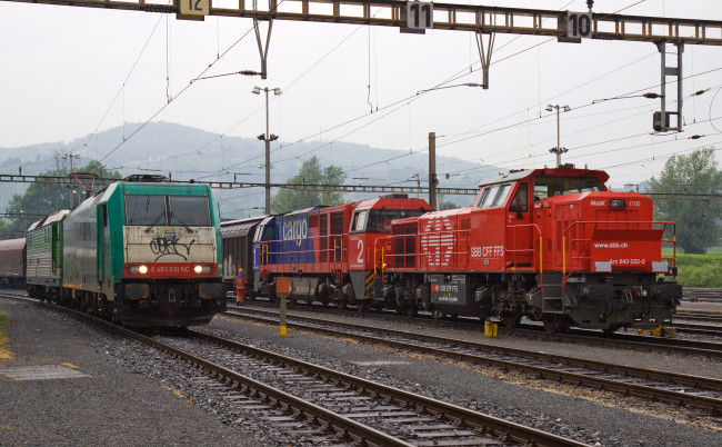 Обои картинки фото техника, локомотивы, пути