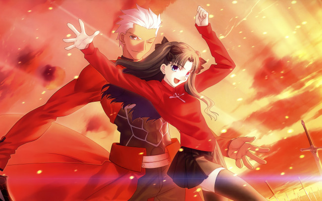 Обои картинки фото аниме, fate, stay, night