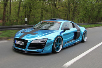 Картинка 2013 audi r8 v10 автомобили