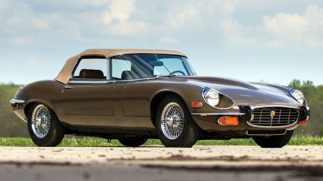 Обои картинки фото jaguar, type, автомобили, великобритания, land, rover, ltd