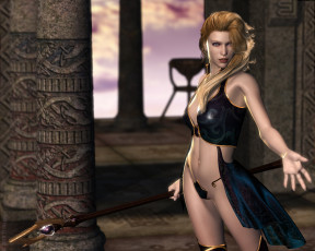 Картинка 3д+графика люди+ people девушка взгляд