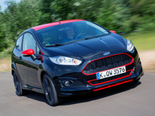 Картинка автомобили ford fiesta темный 2014г sport