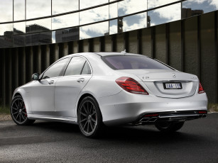 Картинка автомобили mercedes-benz 63 amg au-spec w222 2013г светлый