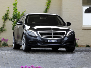 обоя автомобили, mercedes-benz, au-spec, w222, темный, s, 500