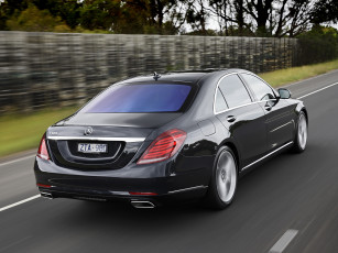 Картинка автомобили mercedes-benz темный w222 au-spec 500