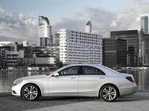 Картинка автомобили mercedes-benz w222 au-spec светлый 2014г s 300 bluetec