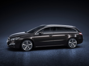 Картинка автомобили peugeot 508 gt sw '2014