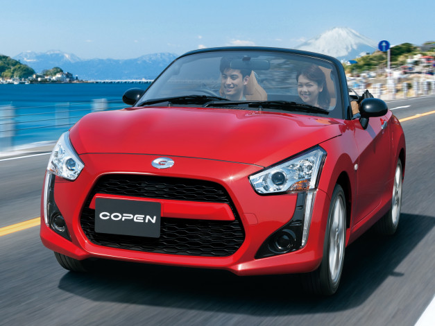 Обои картинки фото автомобили, daihatsu, 2014г, robe, copen