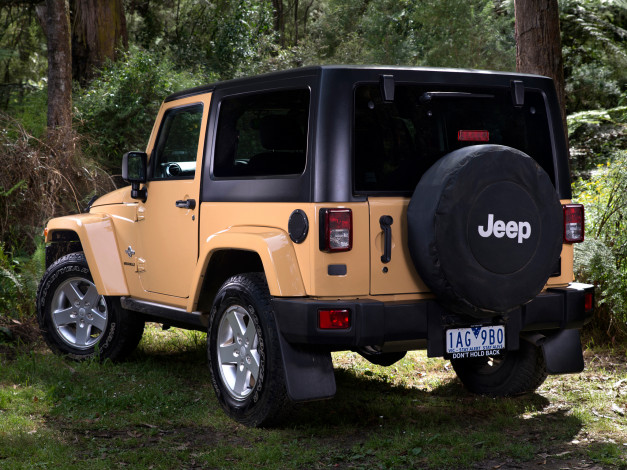 Обои картинки фото автомобили, jeep, jk, 2014г, freedom, wrangler, au-spec