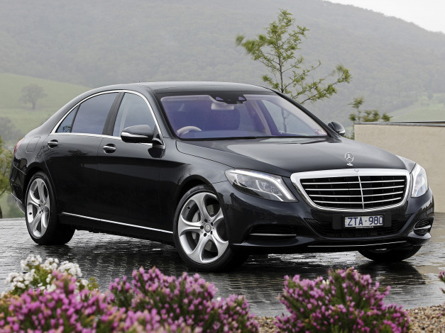 Обои картинки фото автомобили, mercedes-benz, темный, w222, au-spec, 500