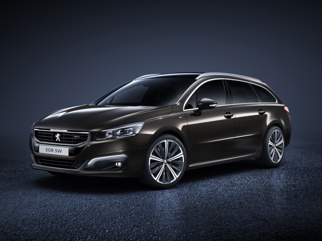 Обои картинки фото автомобили, peugeot, 508, gt, sw, '2014