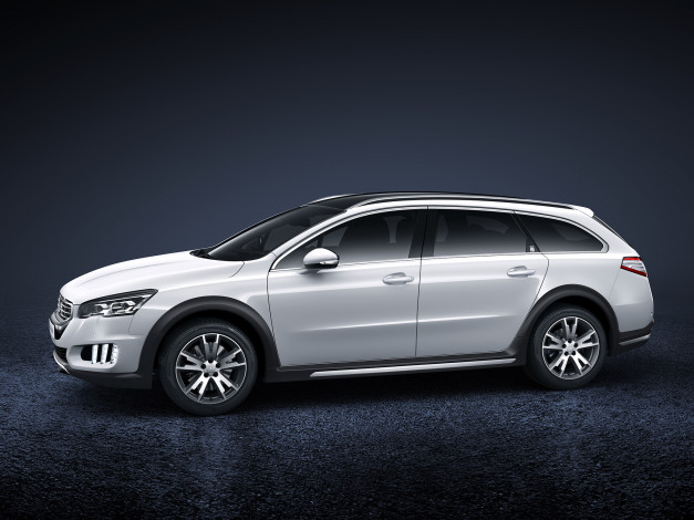 Обои картинки фото автомобили, peugeot, rxh, 2014г, 508, светлый