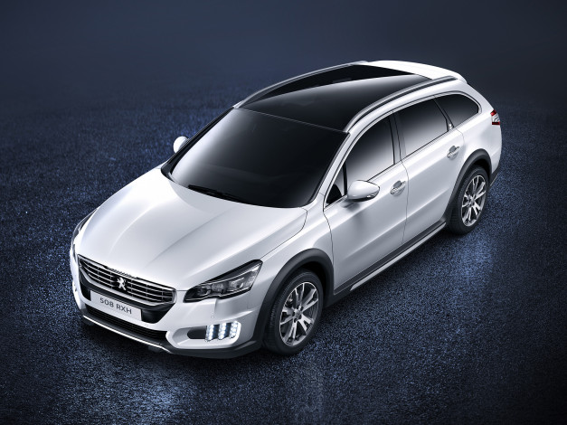 Обои картинки фото автомобили, peugeot, rxh, 2014г, светлый, 508