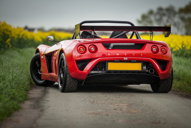 Обои картинки фото lotus 2eleven, автомобили, lotus, поле, дорога, спортивный