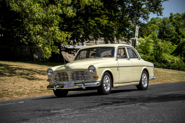 Обои картинки фото volvo amazon, автомобили, volvo, автошоу, выставка, автопробег