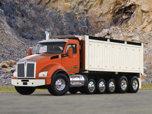 Картинка автомобили kenworth t880 2013г truck dump