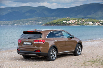 обоя автомобили, kia, sorento, prime, um, 2015г