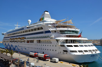 Картинка aidaaura корабли лайнеры круизный лайнер